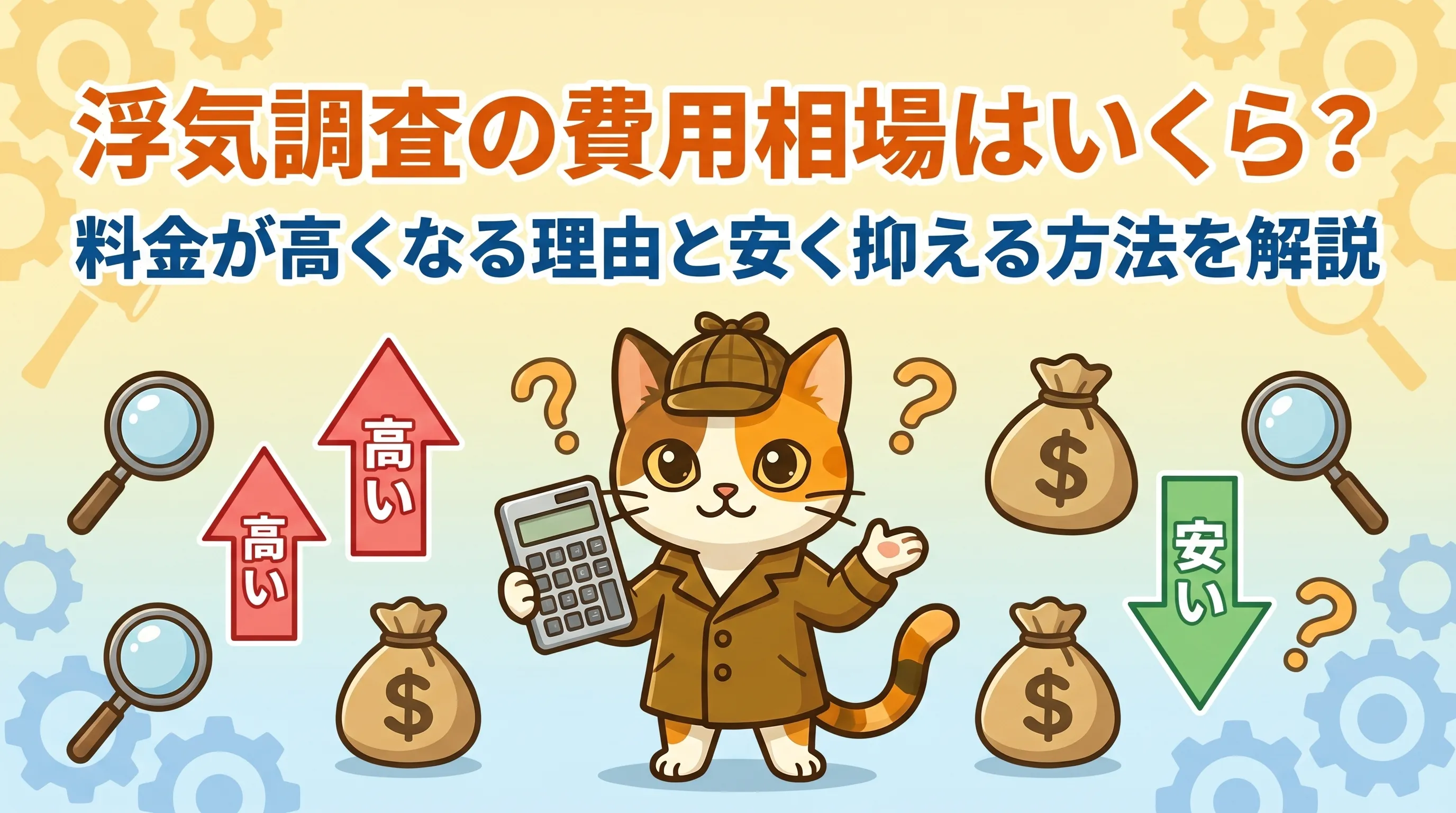 浮気調査の費用相場はいくら？料金が高くなる理由と安く抑える方法を解説